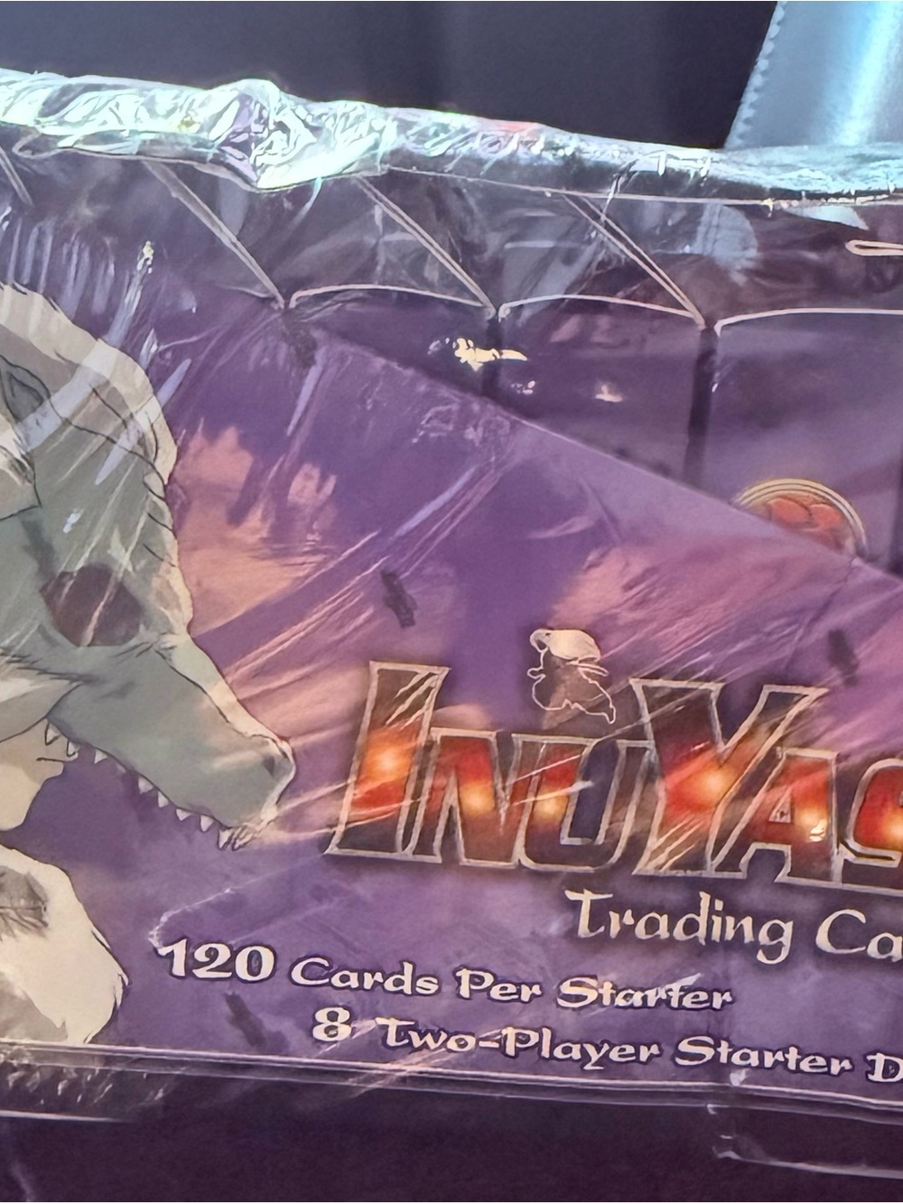 1 Inuyasha Trading Card Game Feudal Warfare Starter Deck - Purple #Inuyasha - Picture 2 of 3